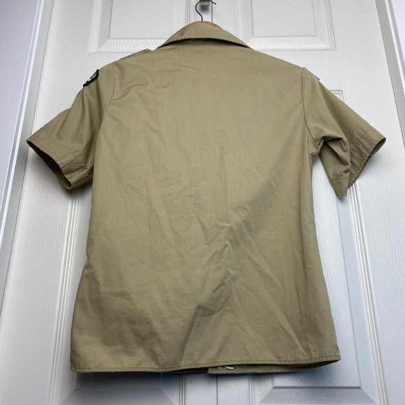 Genuine Boy Scouts of America Shirt with Patches Youth Size Medium - Picture 8 of 9